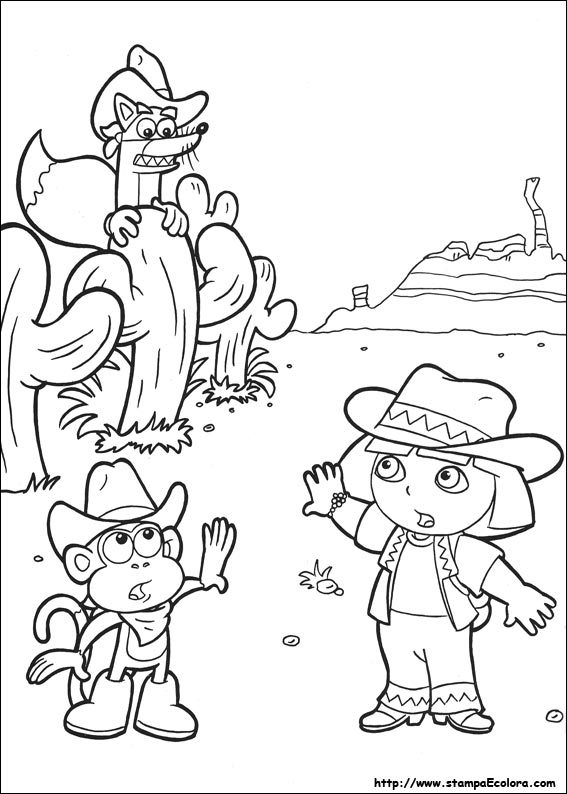 Disegni Dora esploratrice 2